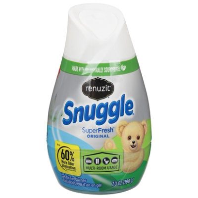 Renuzit Snuggle Air Freshener Gel SuperFresh Original - 7 Oz