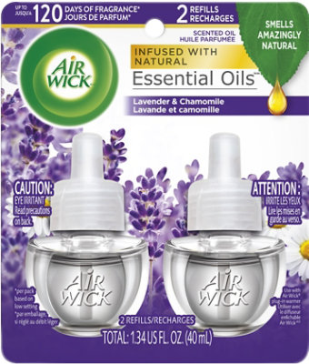 Air Wick Plug in Lavender and Chamomile Air Freshener - 2 Count