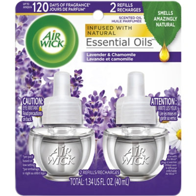 Air Wick Plug in Lavender and Chamomile Air Freshener - 2 Count - Image 3