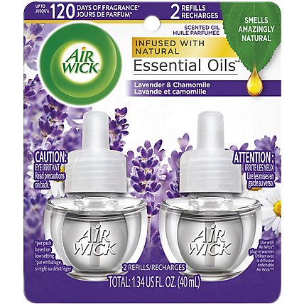 Air Wick Plug in Lavender and Chamomile Air Freshener - 2 Count - Image 1