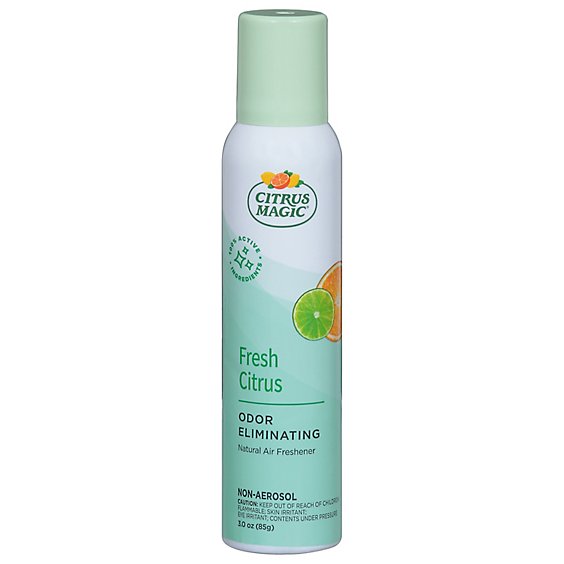 Citrus Magic Air Freshener Spray Natural Odor Eliminating Tropical Citrus Blend - 3 Oz