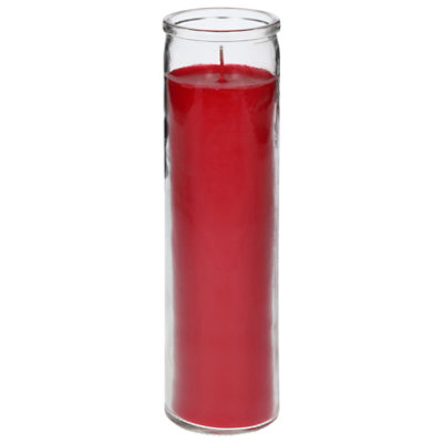 Bright Glow Candle Red Wax - Each - Image 2