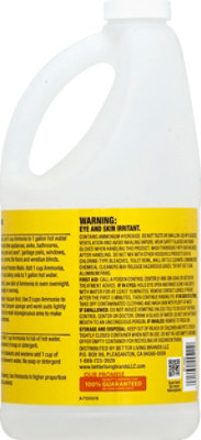 Signature SELECT Cleaner Ammonia All Purpose Lemon Scented Tough Jobs - 2 Quart - Image 3