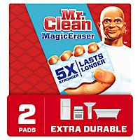 Mr. Clean Magic Eraser Cleaning Pads Extra Durable With Durafoam - 2 Count - Image 2