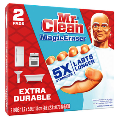 Mr. Clean Magic Eraser Cleaning Pads Extra Durable With Durafoam - 2 Count - Image 3