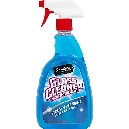 Signature SELECT Glass Cleaner With Ammonia - 32 Fl. Oz. - Image 2