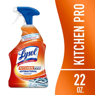 Lysol Kitchen Pro AntibaCounterial Cleaner - Image 1