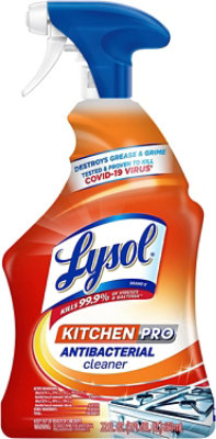 Lysol Kitchen Pro AntibaCounterial Cleaner - Image 2