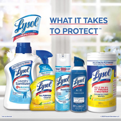 Lysol All Purpose Lemon Breeze Cleaner Spray - 32 Oz - Image 6