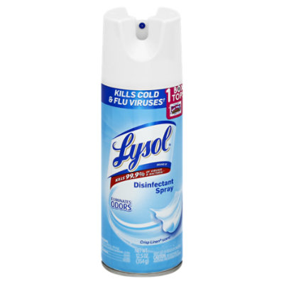 Lysol Disinfectant Spray Crisp Linen Scent - 12.5 Oz (limit 4)