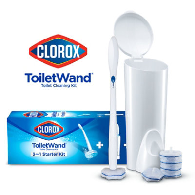 Clorox Toiletwand Starter Kit With Storage Caddy - Each - Image 1