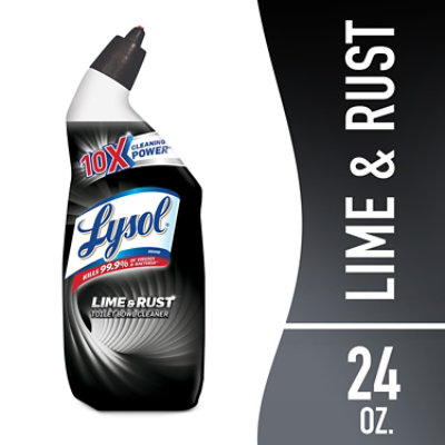 Lysol Lime and Rust Remover Toilet Bowl Cleaner - 24 Oz - Image 1