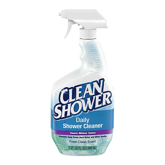 Clean Shower Bleach And Ammonia Free Daily Shower Cleaner - 32 Fl. Oz.