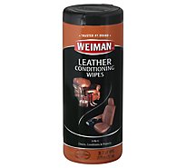 Weiman Wipes Leather - 30 Count