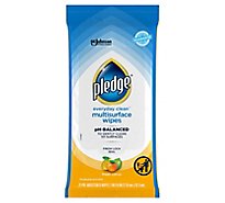Pledge Everyday Clean Multisurface Fresh Citrus Wipes - 25 Count