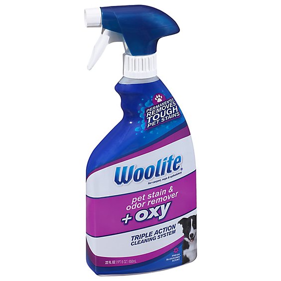 Woolite Pet Stain & Odor Remover + Oxy Fresh Blossoms - 22 Fl. Oz.