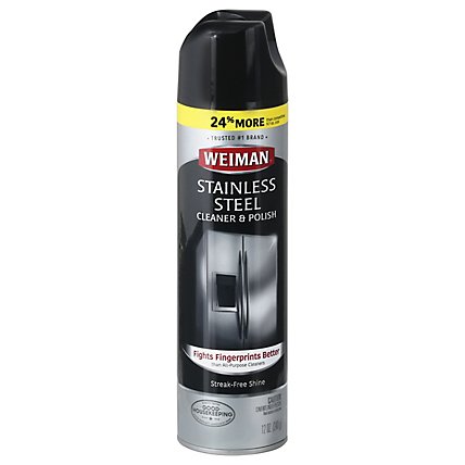 Weiman Cleaner & Polish Stainless Steel - 12 Oz - Image 3