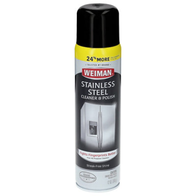 Weiman Cleaner & Polish Stainless Steel - 12 Oz - Image 1