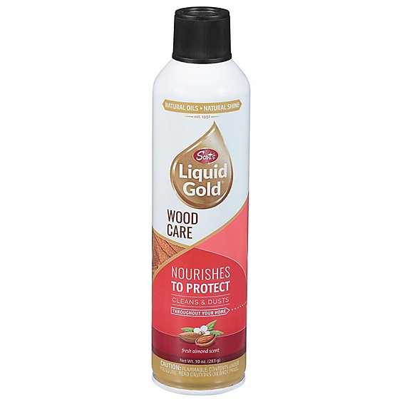 Scotts Liquid Gold Wood Care Fresh Almond Scent - 10 Oz