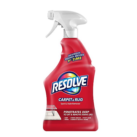 Resolve Carpet Cleaner Spray Spot And Stain Remover - 22 Oz