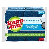 Scotch-Brite No Scratch Scrub Sponge - 6 Count - Image 2