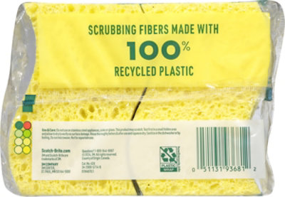 Scotch-Brite Sponges Scrub Heavy Duty Pack - 6 Count - Image 3