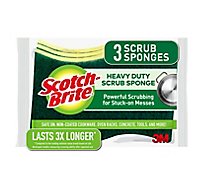 Scotch-Brite Heavy Duty Srub Sponge - 3 Count
