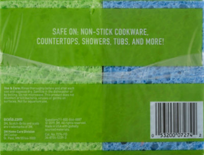 O-Cel-O Sponges Handy Size - 4 Count - Image 4