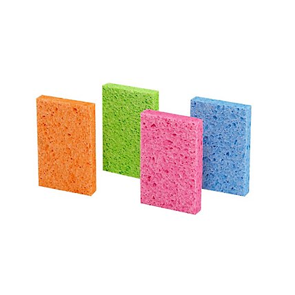O-Cel-O Sponges Handy Size - 4 Count - Image 2