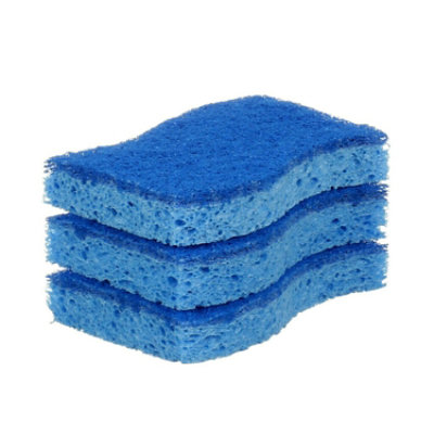 Scotch-Brite Sponges Scrub Non-Scratch Pack - 3 Count - Image 3