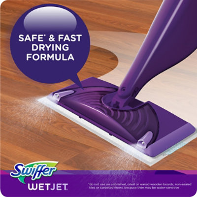 Swiffer WetJet Floor Cleaner With Dawn Open Window Fresh - 42.2 Fl. Oz. - Image 3