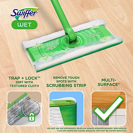 Swiffer Fresh Scent Wet Mopping Cloths - 24 Count - Image 3