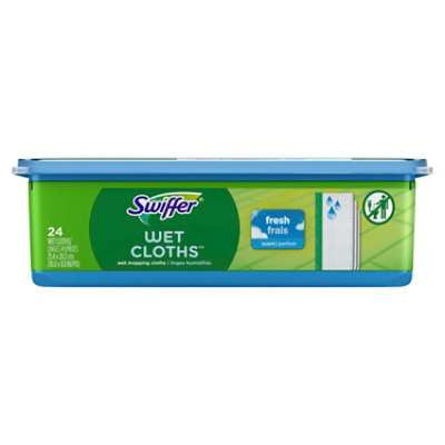 Swiffer Fresh Scent Wet Mopping Cloths - 24 Count