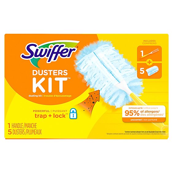 Swiffer Dusting Kit With 5 Refills Duster - Each