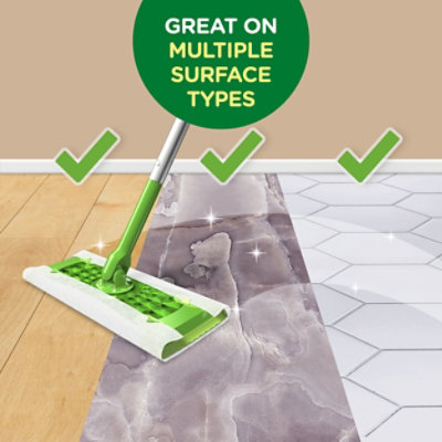 Swiffer Sweeper Unscented Multi Surface Dry Sweeping Pad Refill for Dusters Floor Mop - 32 Count - Image 5