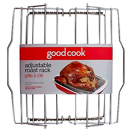 Good Cook Roast Rack Adjustable - Each - Image 1