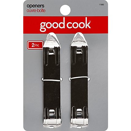 Good Cook Chrome Can And Bottle Opener - 2 Count - Image 2
