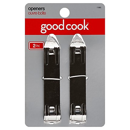 Good Cook Chrome Can And Bottle Opener - 2 Count - Image 1