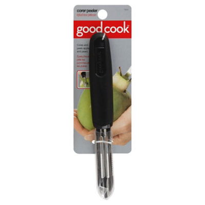 GoodCook® Corer and Peeler - Black, 1 ct - Baker's