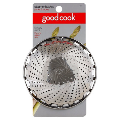 GoodCook® Stainless Steel Steamer Basket - Silver, 1.75 x 5.5 x 8.5 Inch -  Harris Teeter