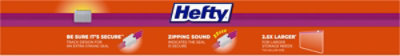 Hefty Storage Slider Bags Jumbo 2.5 Gallon - 12 Count - Image 5