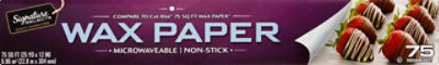 Signature Select Microwaveable Non Stick Paper Wax