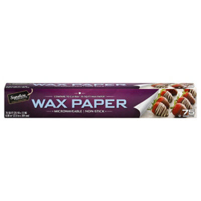 Signature SELECT Microwaveable Non Stick Paper Wax 75 Sq. Ft. - Each - Image 4