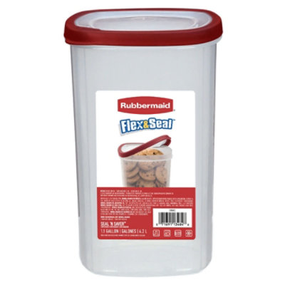 Rubbermaid 4.5 Quart Square Seal N Saver - Each - Image 1