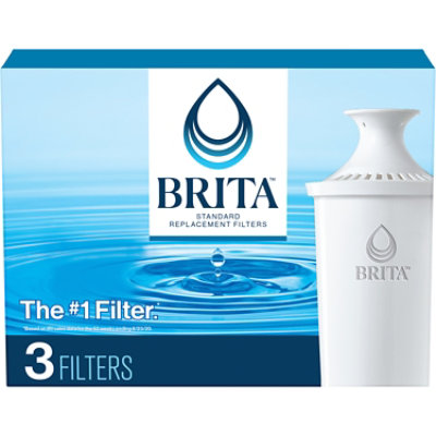 Brita Standard Water Filter Replacement - 3 Count - Image 1