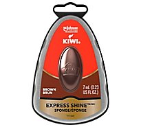 Kiwi Brown Express Shine Sponge - 0.23 Fl. Oz.