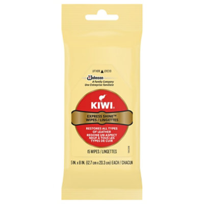 Kiwi Clean & Shine Express Wipes - Each