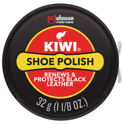 Kiwi Shoe Polish Black Paste - 1.12 Oz