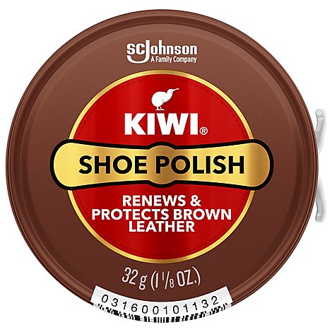 Kiwi Shoe Polish Brown Paste - 1.12 Oz - Randalls