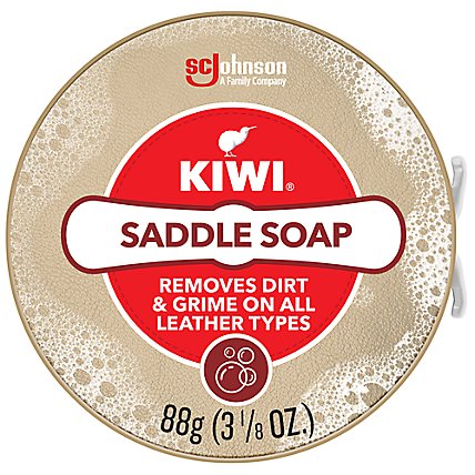 Kiwi Leather Saddle Soap - 3.12 Oz - Image 1